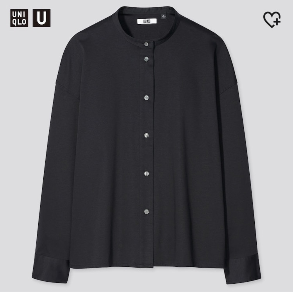 Uniqlo U cotton long sleeve shirt